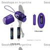 Bala vibradora con control remoto y 30 funciones de vibracion